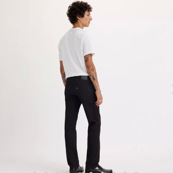 LEVIS 511 SLIM FLEX JEANS BLACK - Picture 4 of 12